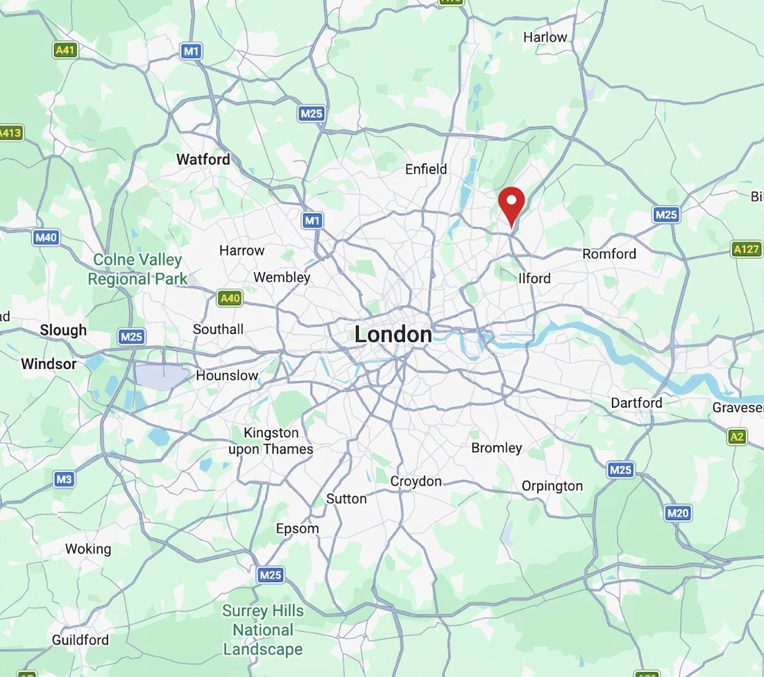 Our location in London